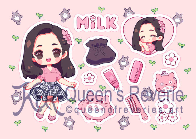 Sticker Chibi YCH (sample) Sticker Chibi YCH (sample)